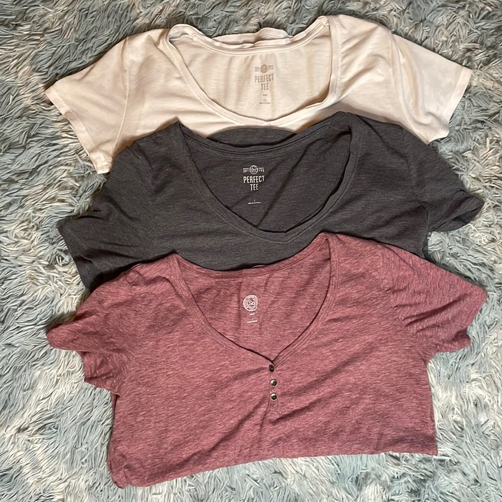 Super comfy barely used cotton tee’s sold together